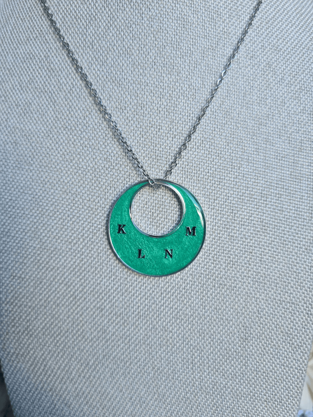 Collier personnalisable avec initiales
