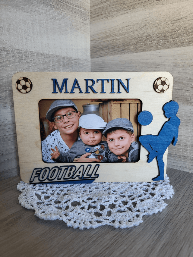 Cadre Photo Personnalisé en Bois
