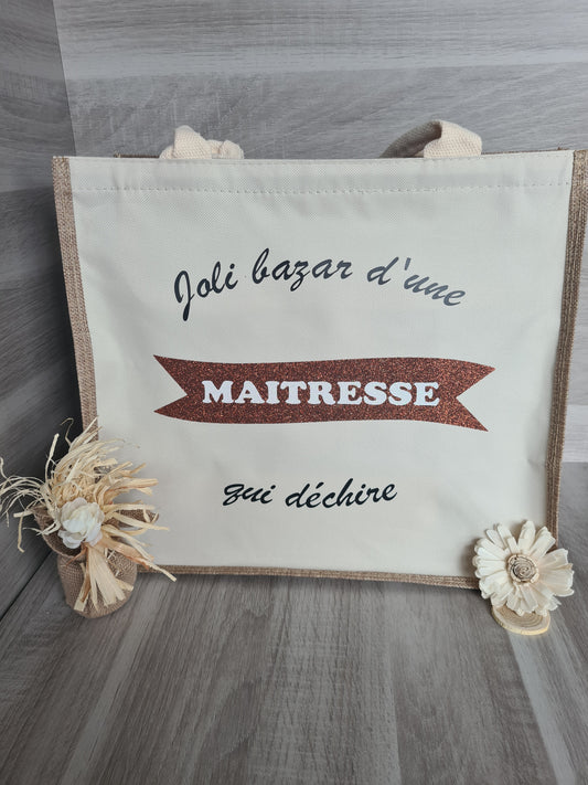 Sac en toile de jute